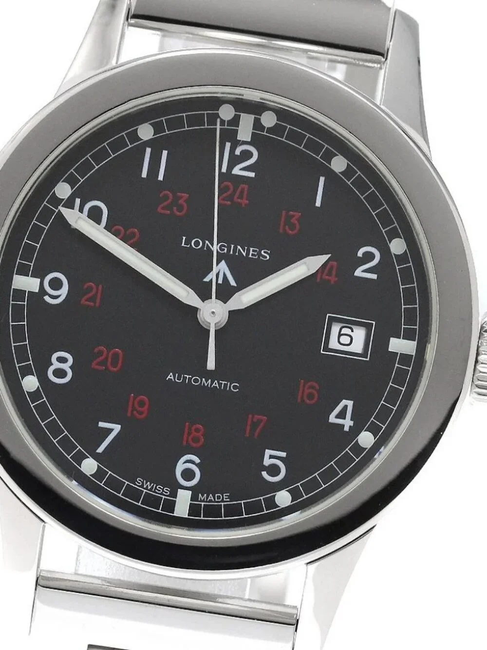 LONGINES Heritage Military L2.832.4 Date black Dial Automatic Men's Watch_970732